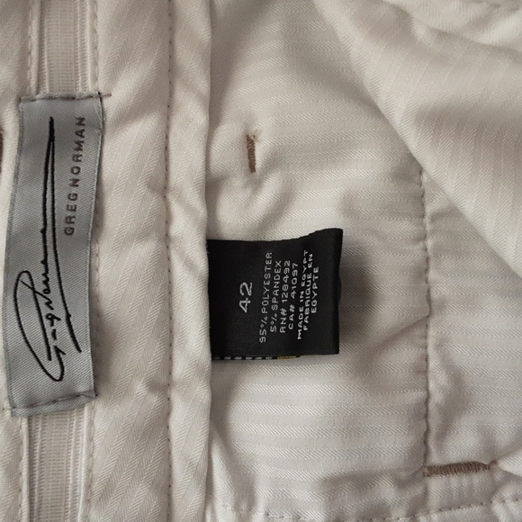 Greg Norman men's golf performance casual short plaid size 42 - Picture 6 of 6